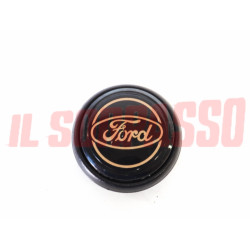 PULSANTE CLACSON VOLANTE STERZO ACCESSORIO LOGO FORD CAPRI ESCORT TAUNUS FIESTA
