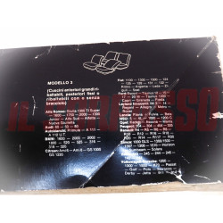 FODERE TAPPEZZERIA COPRI SEDILI ALFA ROMEO GIULIA GT 1750 2000 ALFETTA ALFA SUD