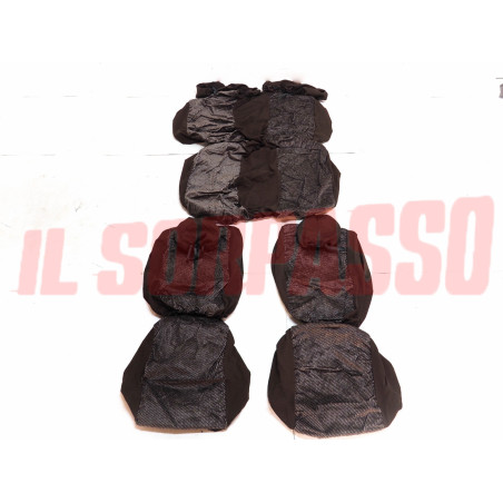 FODERE TAPPEZZERIA COPRI SEDILI MARRONI LANCIA DELTA MK1 4WD TURBO INTEGRALE