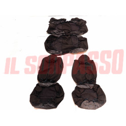 FODERE TAPPEZZERIA COPRI SEDILI MARRONI LANCIA DELTA MK1 4WD TURBO INTEGRALE