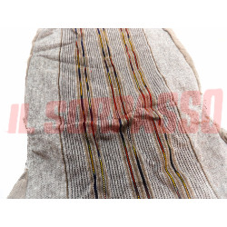 FODERE TAPPEZZERIA COPRI SEDILI GRIGIE CON RIGHE FIAT PANDA 750 CL