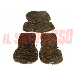 FODERE TAPPEZZERIA COPRI SEDILI RIGATE A112 INNOCENTI MINI FIAT 500 600 850 126