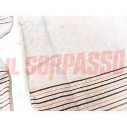 FODERE TAPPEZZERIA COPRI SEDILI A RIGHE CITROEN DYANE 6 NOS