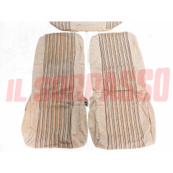 FODERE TAPPEZZERIA COPRI SEDILI A RIGHE CITROEN DYANE 6 NOS