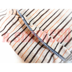 FODERE TAPPEZZERIA COPRI SEDILI A RIGHE CITROEN DYANE 6 NOS