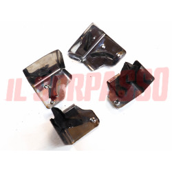 CAPPUCCI TERMINALI ANTERIORI + POSTERIORI PORTA FIAT 124 SPIDER SPORT ORIGINALI