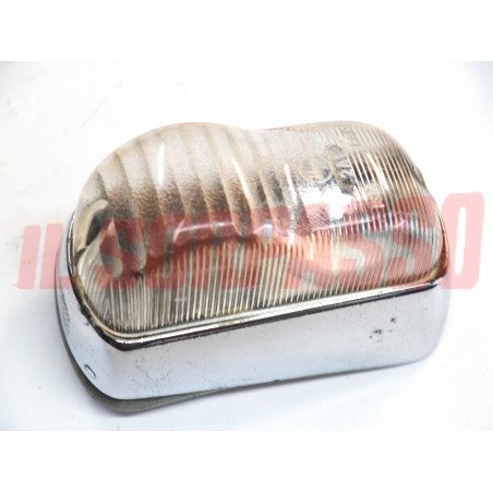 FANALINO ANTERIORE FRECCIA  ALFA ROMEO DAUPHINE ONDINE ORIGINALE BASE CROMATA
