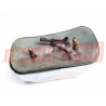 FANALINO ANTERIORE FRECCIA  ALFA ROMEO DAUPHINE ONDINE ORIGINALE BASE CROMATA