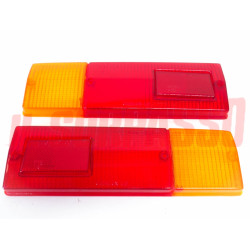 PLASTICHE FANALI POSTERIORI FIAT 124 SPECIAL T TI MARCA CATALUX