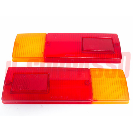 PLASTICHE FANALI POSTERIORI FIAT 124 SPECIAL T TI MARCA CATALUX