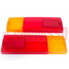 PLASTICHE FANALI POSTERIORI FIAT 124 SPECIAL T TI MARCA CATALUX