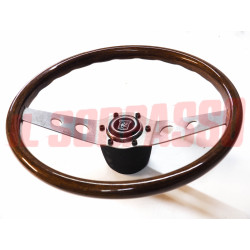 VOLANTE STERZO FERRERO PULSANTE CLACSON + MOZZO FIAT 500 MY CAR FRANCIS LOMBARDI
