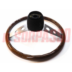 VOLANTE STERZO FERRERO PULSANTE CLACSON + MOZZO FIAT 500 MY CAR FRANCIS LOMBARDI