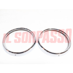 CORNICI CERCHI FARO AUTOBIANCHI BIANCHINA BERLINA CABRIO PANORAMICA