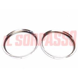 CORNICI CERCHI FARO AUTOBIANCHI BIANCHINA BERLINA CABRIO PANORAMICA