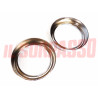 CORNICI CERCHI FARO GRUPPI OTTICI FIAT 600 D 2 SERIE IN METALLO CROMATO
