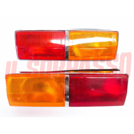 FANALI FARI POSTERIORI DESTRO SINISTRO GUARNIZIONI FIAT 124 BERLINA 1 S LEART