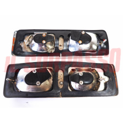 FANALI FARI POSTERIORI DESTRO SINISTRO GUARNIZIONI FIAT 124 BERLINA 1 S LEART