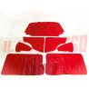 FODERE COPRI PANNELLI PORTA + POSTERIORI + CAPPELLIERA FIAT 850 BERLINA ROSSE