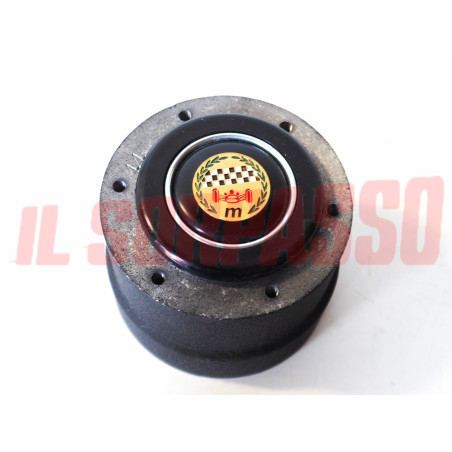 MOZZO VOLANTE STERZO + PULSANTE CLACSON FIAT 127 + SPORT ORIGINALE