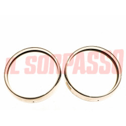 CORNICI CERCHI FARO FANALI AUTOBIANCHI BIANCHINA BERLINA CABRIO PANORAMICA ORIG.