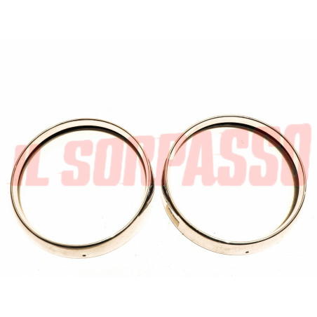 CORNICI CERCHI FARO FANALI AUTOBIANCHI BIANCHINA BERLINA CABRIO PANORAMICA ORIG.