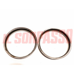 CORNICI CERCHI FARO FANALI AUTOBIANCHI BIANCHINA BERLINA CABRIO PANORAMICA ORIG.