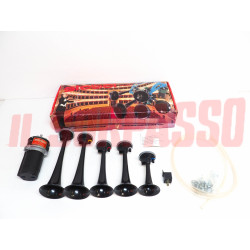TROMBE AVVISATORI ACUSTICI CUCARACHA A.R GIULIA GT DUETTO FIAT 1100 500 600 850