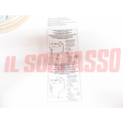 TROMBE AVVISATORI ACUSTICI CUCARACHA A.R GIULIA GT DUETTO FIAT 1100 500 600 850