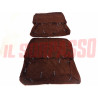 FODERE TAPPEZZERIA COPRI SEDILI TIPO TEX COSTE CITROEN DYANE 4 NOS