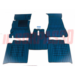 SOPRA TAPPETI IN GOMMA BLU CON PONTE ALFA ROMEO GT 1750 2000 BERLINA FILGOMMA