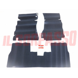 SOPRA TAPPETI IN GOMMA E MOQUETTE GRIGI ALFA ROMEO GT 2000 ORIGINALI FILGOMMA