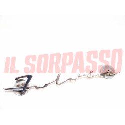 SCRITTA FREGIO SU PLANCIA PORTARADIO LANCIA FULVIA COUPE ORIGINALE USATA