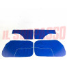 FODERE COPRI PANNELLI PORTA + POSTERIORI FIAT 600 D E BLU NOS