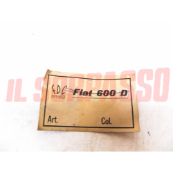 FODERE COPRI PANNELLI PORTA + POSTERIORI FIAT 600 D E BLU NOS