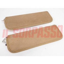 ALETTE ANTINE PARASOLE DESTRA + SINISTRA FIAT 1100 103 BAULETTO E TV ORIGINALI
