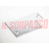 SCRITTA FREGIO COFANO POSTERIORE FIAT 124 BERLINA 2 SERIE ORIGINALE ALLUMINIO