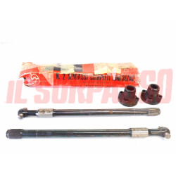 SEMIASSI RUOTA CAMBIO + MANICOTTI FIAT 500 F 2 SERIE L R ORIGINALI