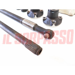 SEMIASSI RUOTA CAMBIO + MANICOTTI+ CUFFIE FIAT 126 + PERSONAL ORIGINALI