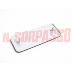 SCRITTA SIGLA PARAFANGO POSTERIORE FIAT 128 BERLINA 1300 IN ALLUMINIO ORIGINALE