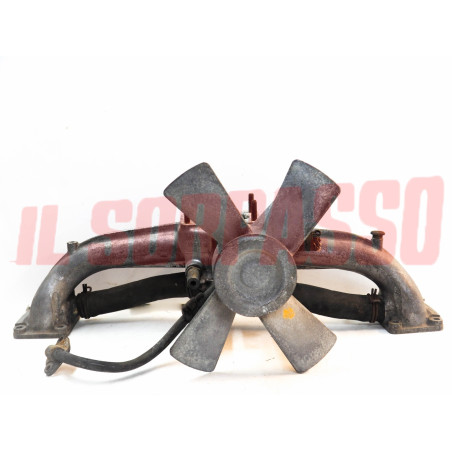 COLLETTORE ASPIRAZIONE + BOCCHETTONE + VENTOLA LANCIA FLAVIA 815.00 ORIGINALE