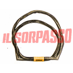 GUARNIZIONE VETRO LUNOTTO POSTERIORE FIAT 1100 R INSERTO A OMEGA ORIGINALE