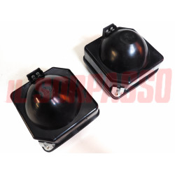 GRUPPI OTTICI FANALI FARI CABINA TRATTORI ANNI  COBO CON CORNICE CROMATA