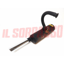 MARMITTA SCARICO SPORTIVO TUBO CROMATO FIAT 850 BERLINA PULMINO 900 T SUPERSPRIN