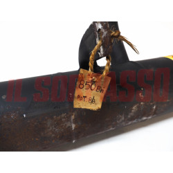 MARMITTA SCARICO SPORTIVO TUBO CROMATO FIAT 850 BERLINA PULMINO 900 T SUPERSPRIN