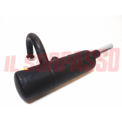 MARMITTA SCARICO SPORTIVO TUBO CROMATO FIAT 850 BERLINA PULMINO 900 T SUPERSPRIN