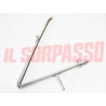 CORNICE DEFLETTORE PORTA SINISTRA FIAT 124 125 BERLINA SPECIAL  DIFETTATA