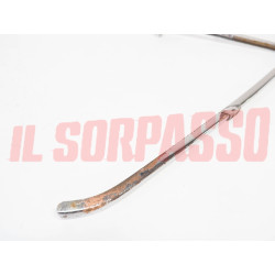 CORNICE DEFLETTORE PORTA SINISTRA FIAT 124 125 BERLINA SPECIAL  DIFETTATA