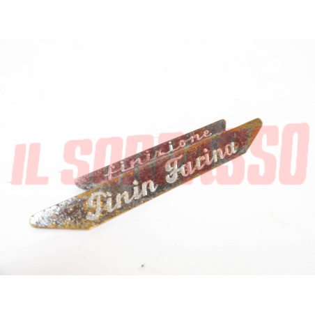 STEMMA FREGIO LOGO FINIZIONE PININFARINA FIAT LANCIA ALFA ROMEO FERRARI ORIGINAL