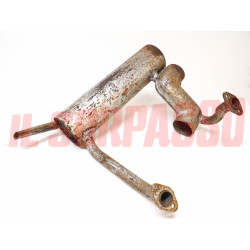 MARMITTA TERMINALE SCARICO FIAT 500 N BIANCHINA TRASFORMABILE CON RISCALDATORE